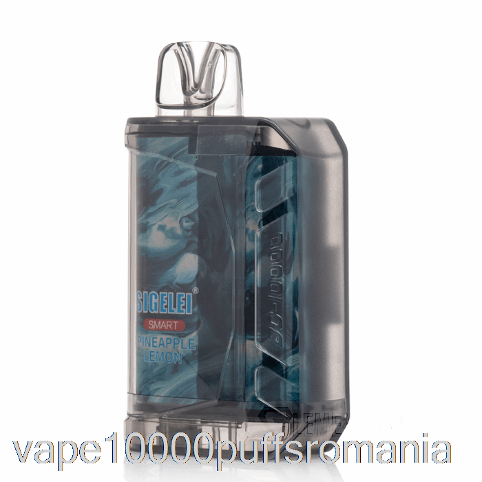 Vape Romania Sigelei Smart Ac10000 0% Zero Nicotină De Unică Folosință Ananas Lămâie